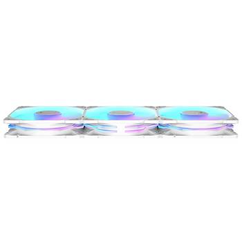 Asus Tuf TR120 So�utucu 3l� 120mm Beyaz ARGB Adreslenebilir Rady�t�r Kasa Fan�