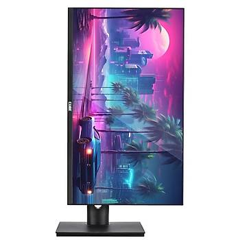 Cube 27 �n� PA-27V165F VA 1ms 165Hz HDMI DP 2K QHD 2560x1440 FreeSync Y�kseklik Ayar� VESA Pivot RGB Siyah Monit�r