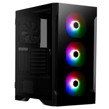 Gamdias Talos E2 Elite 500W Tempered Glass ARGB ATX Gaming Kasa