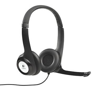 Logitech H390 Mikrofonlu Kulaklk Siyah 981-000406