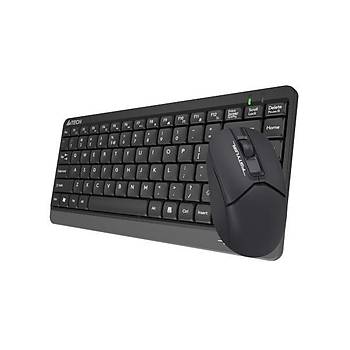 A4 Tech FG1112 2.4 Q FN-MM Mini Klavye+Mouse Set Siyah