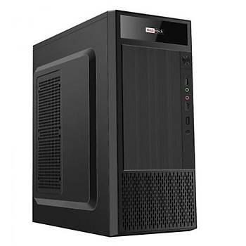 Redrock T710BB Mini Tower Peak 500W Bilgisayar Kasa Siyah