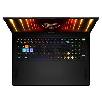 Msi Vector 18 HX AI A2XWIG-667TR Ultra 9 275HX 32GB 1TB SSD 16GB RTX5080 175W 18 QHD+ 240Hz Windows 11 Home Profesyonel Gaming Laptop