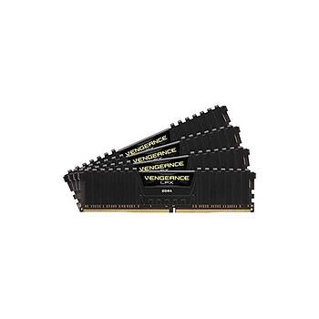Corsair CMK64GX4M4B3600C18 16GB (4X16GB) DDR4 3600MHz CL18 Vengeance Black Lpx Soðutuculu DIMM Bellek Ram