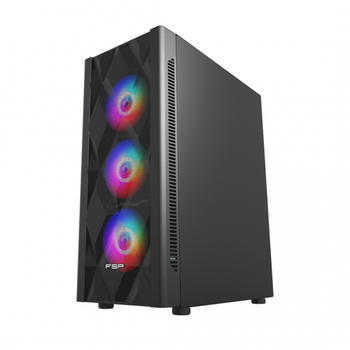 FSP CMT395A 650W 80+Bronze RGB 4 Fanl� Mid Tower ATX Bilgisayar Kasas�