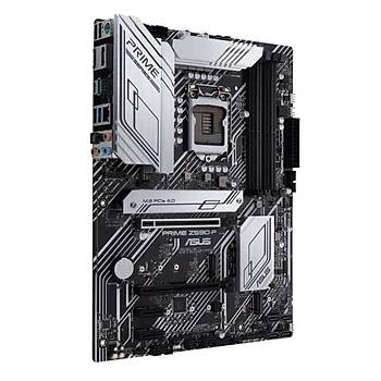 Asus Prime Z590-P Intel Z590 LGA1200 DDR4 5000 DP HDMI 3x M2 USB3.2 Aura RGB 2.5Gb Intel Atx Anakart