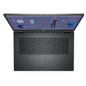 Dell M7780 XCTOP7780EMEA_VP-3 I9-13950HX 32GB 512SSD 12GB RTX 4000A 17 W11Pro Diz�st� Laptop �� �stasyonu
