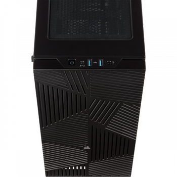 Corsair CC-9011181-WW Carbide Serisi 275R Airflow Temperli Cam Yan Panel Mid Tower Oyuncu Bilgisayar Kasas Siyah