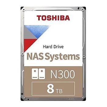 Toshiba N300 8TB MN10ADA800S 7200Rpm Sata 512M NAS  HardDisk