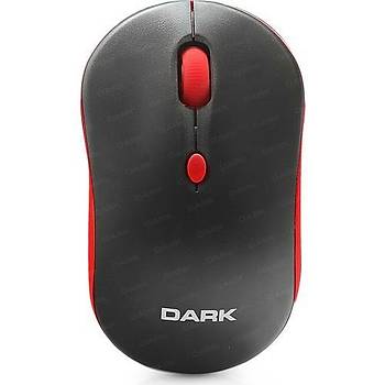 Dark MSW100R Kablosuz Mouse - Krmz/Siyah