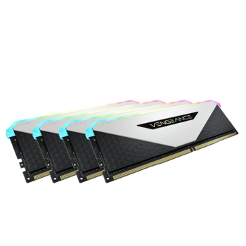 CORSAIR CMN32GX4M4Z3200C16W 32GB (4x8GB) DDR4 3200 MHz C16 VENGEANCE RGB RT WHITE SOGUTUCULU DIMM BELLEK