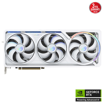 Asus RTX 5080 ROG Astral White OC Edition ROG-ASTRAL-RTX5080-O16G-WHITE 16Gb 256Bit Gaming Ekran Kart�