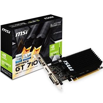 Msi GT710 2GD3H LP 2GB 64Bit DDR3  Ekran Kartý