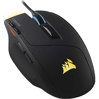 Corsair CH-9303011-EU Sabre RGB Hafif Tasarm 10.000 Dpi Optik Sensr Siyah Gaming Mouse