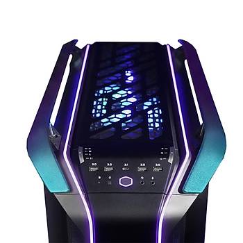 CM Cosmos �nfinity C700M 30. Y�l Serisi Siyah Alimunyum Full Tower Kasa