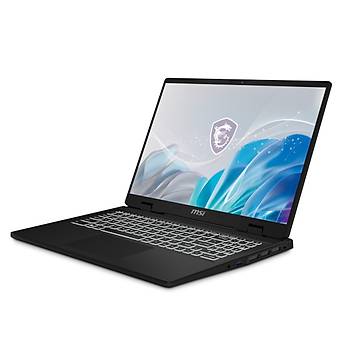 MSI Creator M16 HX C14VEG-060TR I7-14700HX 16Gb DDR5 RTX4050 GDDR6 6Gb 1Tb Ssd 16.0 Qhd+ 240Hz W11Pro NoteBook