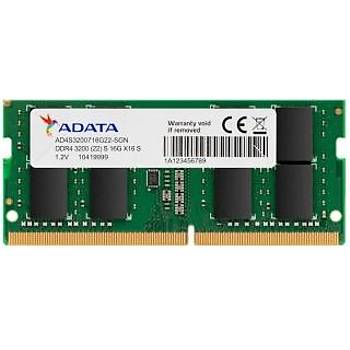 Adata DDR4-3200Mhz CL22 1x32GB SO-DIMM (22-22-22) 1.2V Ram