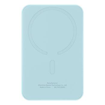 Baseus Magsafe Mini Kablosuz 5000 mAh 20W PowerBank - Mavi
