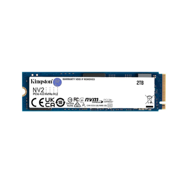 Kngston 2 TB NV2 SNV2S/2000G 3500/2800MB/s M.2 NVMe Ssd