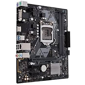 Asus Prime H310M-E R2.0 Intel H310 LGA1151 DDR4 2666 Win7+Win10 Destekli Anakart