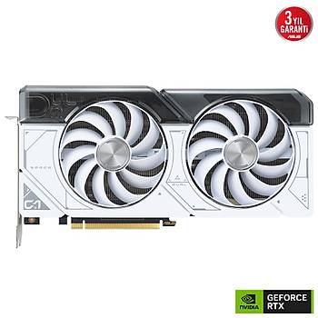 Asus DUAL-RTX4070S-O12G-WHITE 4070 S�per GDDR6X 12Gb DLSS3 192Bit Ekran Kart�