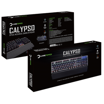 Gamepower Calypso Rainbow  Red Switch Oyuncu Klavye