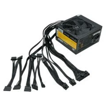 PowerBoost PB600AR 600W APFC 2*PCI-E 6+2 Pin 12cm Siyah Fanl� ATX PSU (Retail Box)