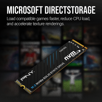 Pny CS2150 2TB  M280CS2150-2TB-TB 10200/8500 NVMe PCIe Gen5 M.2 SSD