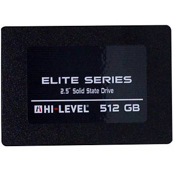 Hi-Level 512GB Elite SSD Disk HLV-SSD30ELT/512GHDD & Harddisk