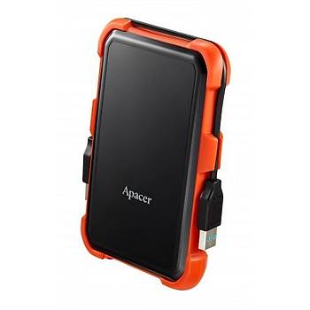 Apacer AC630 Siyah-Turuncu 2 TB Askeri S�n�f Darbeye Dayan�kl� 2.5