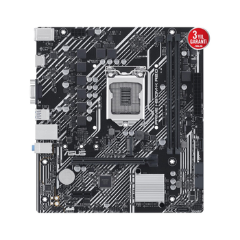 ASUS PRIME H510M-K R2.0 2xDDR4 M.2 D-SUB HDMI 10-11.Nesil LGA1200 Soket Anakart