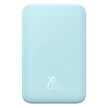 Baseus Magsafe Mini Kablosuz 5000 mAh 20W PowerBank - Mavi
