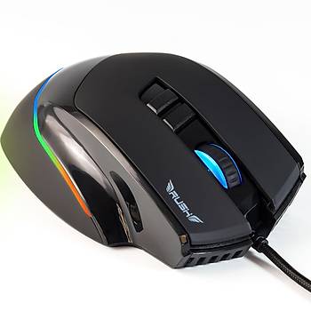 Rush Bold RM878 10.000 Dpi RGB Makro Oyuncu Gaming Mouse