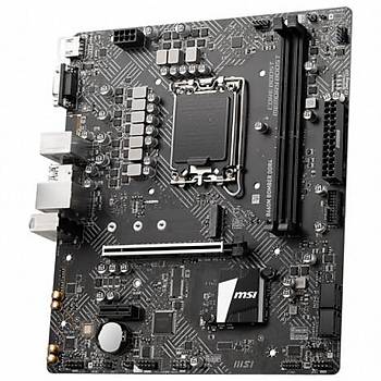 Ms� B660M BOMBER DDR4 4600(OC) HDMI M.2 mATX 1700p Anakart