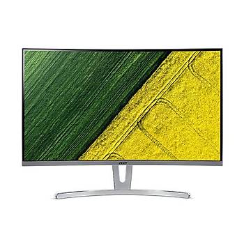 Acer 27 ED273wmidx FHD VA AMD Freesync 4MS 75HZ 250 Nits (VGA, DVI, HDMI) MM Vesa Curved Beyaz Monitr