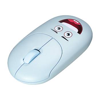 Everest SM-26 FASHION 2.4Ghz Mavi Kabartmal Kablosuz Mouse