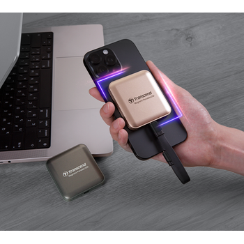 Transcend MagSafe 1TB ESD420 Type-C Siyah Ta��nabilir SSD ( TS1TESD420C )