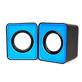 Hiper MS-10M Kablolu Speaker Mavi Ses Sistemi