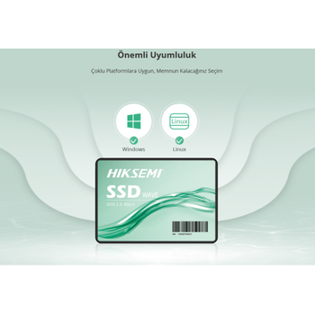 Hiksemi HS-SSD-WAVE-S-2048G 2TB 550-510Mb/s 2.5  SATA3 3D NAND SSD