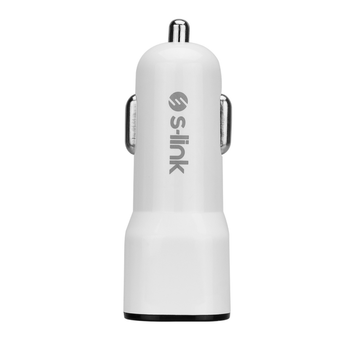 S-link SL-EC30L iPhone Lightning Kablolu 3.4A 2 USB Beyaz Ara arj Cihaz