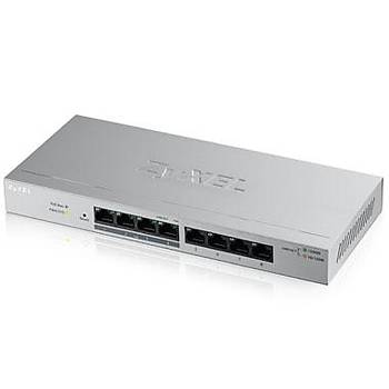 Zyxel GS1200-8HPV2 8 Port Web Y�netilebilir PoE Switch