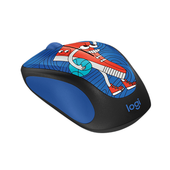 Logitech M238 Kablosuz Mouse The Doodle Collection Sneaker Head 9