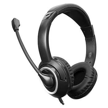Snopy SN-X4 X-Zoom Siyah Pc-Telefon Mikrofonlu Kulaklk