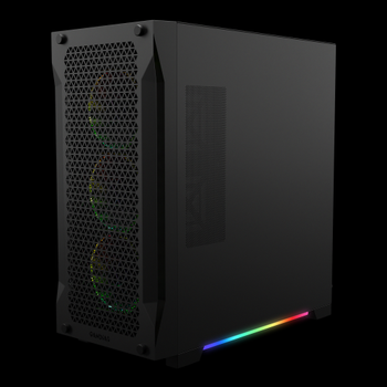 Gamdias Athena P1 750W Tempered Glass Type-C ��k��l� Mesh Black Edition ARGB 80+ Bronze ATX Oyuncu Kasas�