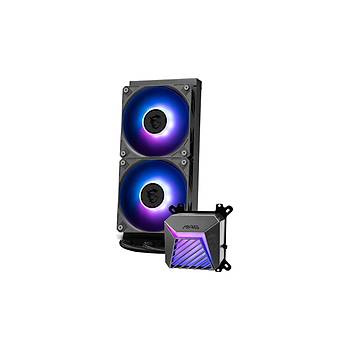 MSI MAG CoreLiquid A15 240 Siyah ARGB CPU ��lemci S�v� So�utucu (LGA 1851/1700/AM4/AM5 Uyumlu)