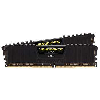 Corsair CMK32GX4M2Z3200C16 16GB (2X16GB) DDR4 3200MHz CL16 Vengeance Black LPX Sogutuculu DIMM Bellek