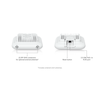 UBIQUITI UAP-U7-PRO-Outdoor UniFi Triple Band 5765Mbps Wifi6 Tavan Tipi Access Point (Poe Adapt�r ��kmaz)