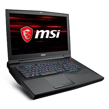 Msi NB GT75 Titan 8RG-245TR I7-8750H 32GB DDR4 GTX1080 GDDR5X 8GB 256GB (2X128) SSD+1TB 7200RPM 17,3 FHD 120Hz 3ms Windows10U Dizüstü Bilgisayar