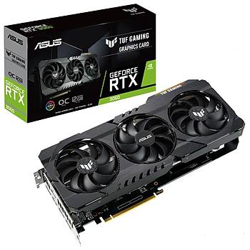 ASUS TUF-RTX3060-O12G-V2-GAMING 12GB GDDR6 DP HDMI 192BT