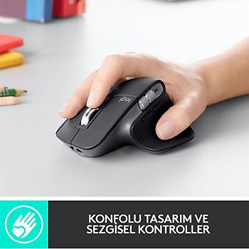 LOGTECH MX MASTER 3 KABLOSUZ MOUSE-SYAH 910-005694